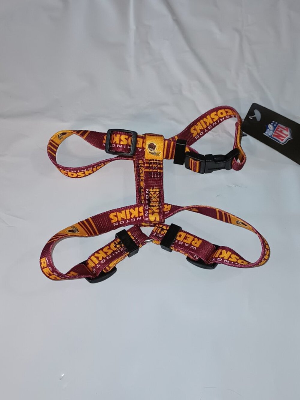 NEW Washington Redskins NFL 5/8 Inch Adjustable Pet Harness XS